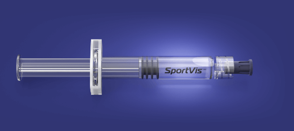 The sportvis device zoomed in